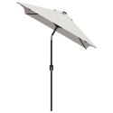 VidaXL Prostokątny parasol ogrodowy, biały, 200x300 cm