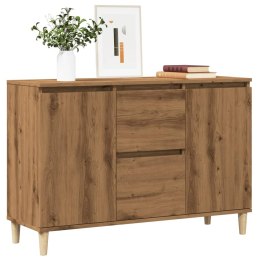 VidaXL Szafka, dąb artisan, 102x35x70 cm, materiał drewnopochodny