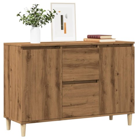 VidaXL Szafka, dąb artisan, 102x35x70 cm, materiał drewnopochodny VidaXL Szafka, dąb artisan, 102x35x70 cm, materiał drewnopochodny