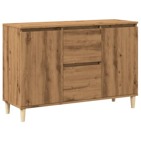 VidaXL Szafka, dąb artisan, 102x35x70 cm, materiał drewnopochodny VidaXL Szafka, dąb artisan, 102x35x70 cm, materiał drewnopochodny