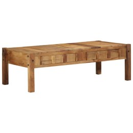 VidaXL Stolik kawowy 110x55x35 cm z drewna odzyskanego