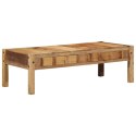 VidaXL Stolik kawowy 110x55x35 cm z drewna odzyskanego