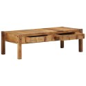 VidaXL Stolik kawowy 110x55x35 cm z drewna odzyskanego