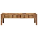 VidaXL Stolik kawowy 110x55x35 cm z drewna odzyskanego