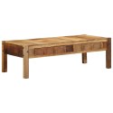 VidaXL Stolik kawowy 110x55x35 cm z drewna odzyskanego