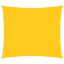 VidaXL Prostokątny żagiel ogrodowy, tkanina Oxford, 2,5x3 m, żółty