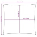 VidaXL Prostokątny żagiel ogrodowy, tkanina Oxford, 2,5x3 m, żółty