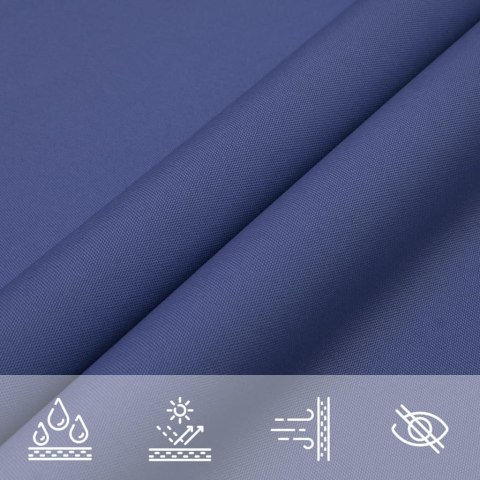 VidaXL Prostokątny żagiel ogrodowy, tkanina Oxford, 2,5x4 m, niebieski VidaXL Prostokątny żagiel ogrodowy, tkanina Oxford, 2,5x4 m, niebieski