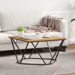 VidaXL Stolik kawowy Dąb rzemieślniczy 80x80x45 cm Drewno inżynieryjne