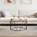 VidaXL Stolik kawowy Dąb rzemieślniczy 80x80x45 cm Drewno inżynieryjne