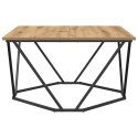 VidaXL Stolik kawowy Dąb rzemieślniczy 80x80x45 cm Drewno inżynieryjne