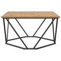 VidaXL Stolik kawowy Dąb rzemieślniczy 80x80x45 cm Drewno inżynieryjne