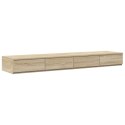 VidaXL Stolik nocny Sonoma oak Drewno inżynieryjne 140 x 36,5 x 16,5 cm