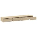 VidaXL Stolik nocny Sonoma oak Drewno inżynieryjne 140 x 36,5 x 16,5 cm