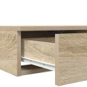 VidaXL Stolik nocny Sonoma oak Drewno inżynieryjne 140 x 36,5 x 16,5 cm
