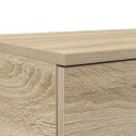 VidaXL Stolik nocny Sonoma oak Drewno inżynieryjne 140 x 36,5 x 16,5 cm