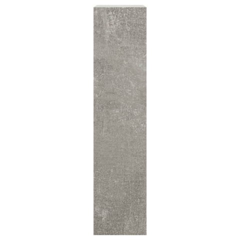 VidaXL Szafka na buty, szarość betonu, 63x24x103 cm VidaXL Szafka na buty, szarość betonu, 63x24x103 cm
