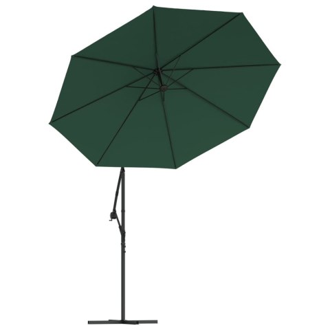 VidaXL Zamienne pokrycie parasola ogrodowego, zielone, 350 cm VidaXL Zamienne pokrycie parasola ogrodowego, zielone, 350 cm