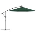 VidaXL Zamienne pokrycie parasola ogrodowego, zielone, 350 cm