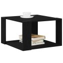 Kawowy stół vidaXL Czarny Dąb 85x55x31 cm z drewna