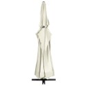 VidaXL Parasol ogrodowy na aluminiowym słupku, 600 cm, piaskowy