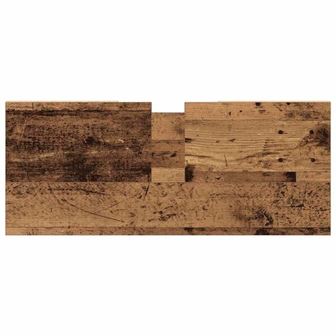 VidaXL Szafka pod umywalkę łazienkową, stare drewno, 80x33x60 cm VidaXL Szafka pod umywalkę łazienkową, stare drewno, 80x33x60 cm