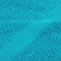 VidaXL Ręczniki premium SOLUND 4 szt., turkusowe, 70x140 cm, 600 g/cm²