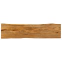VidaXL Blat stołu, 180x40x2,5 cm, naturalna krawędź, lite drewno mango