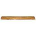 VidaXL Blat stołu, 180x40x2,5 cm, naturalna krawędź, lite drewno mango