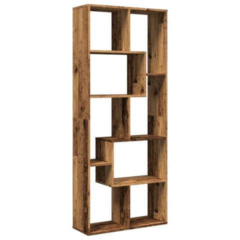 VidaXL Regał przegroda, stare drewno, 67x25x161,5 cm VidaXL Regał przegroda, stare drewno, 67x25x161,5 cm