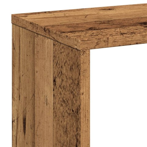 VidaXL Regał przegroda, stare drewno, 67x25x161,5 cm VidaXL Regał przegroda, stare drewno, 67x25x161,5 cm