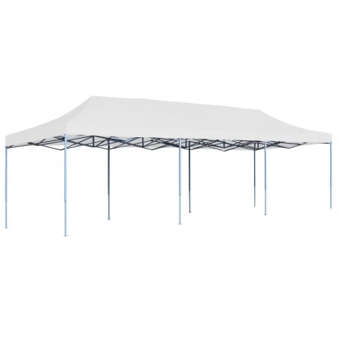  Składany namiot imprezowy, 3 x 9 m, biały