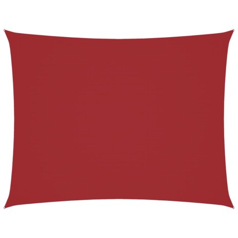 VidaXL Prostokątny żagiel ogrodowy, tkanina Oxford, 3x4 m, czerwony VidaXL Prostokątny żagiel ogrodowy, tkanina Oxford, 3x4 m, czerwony