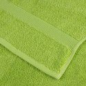 VidaXL Ręczniczki premium SOLUND, 2 szt., zielone, 30x30 cm, 600 g/cm²
