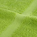 VidaXL Ręczniczki premium SOLUND, 2 szt., zielone, 30x30 cm, 600 g/cm²