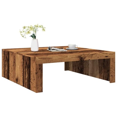 Stolik kawowy, kolor starego drewna, 100x100x35 cm Stolik kawowy, kolor starego drewna, 100x100x35 cm