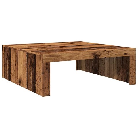 Stolik kawowy, kolor starego drewna, 100x100x35 cm Stolik kawowy, kolor starego drewna, 100x100x35 cm