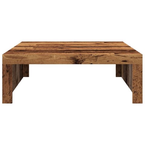 Stolik kawowy, kolor starego drewna, 100x100x35 cm Stolik kawowy, kolor starego drewna, 100x100x35 cm