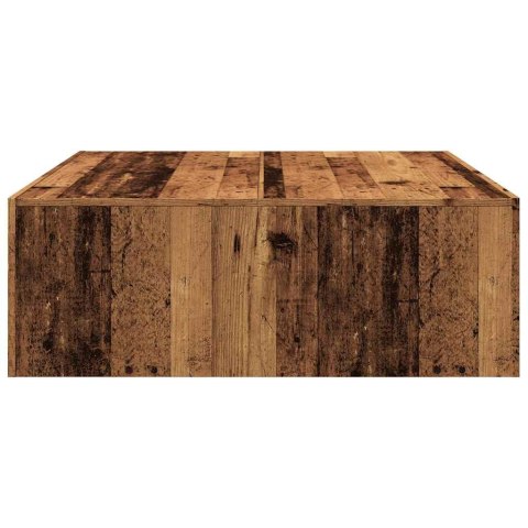 Stolik kawowy, kolor starego drewna, 100x100x35 cm Stolik kawowy, kolor starego drewna, 100x100x35 cm