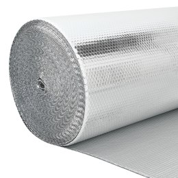 VidaXL Odbłyśnik ciepła do grzejnika dwustronny 0,6x10 m