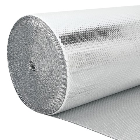 VidaXL Odbłyśnik ciepła do grzejnika dwustronny 0,6x10 m