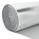 VidaXL Odbłyśnik ciepła do grzejnika dwustronny 0,6x50 m