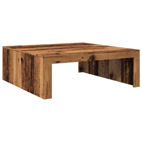 Stolik kawowy, kolor starego drewna, 100x100x35 cm Stolik kawowy, kolor starego drewna, 100x100x35 cm