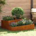 VidaXL Donice i Pojemniki Stal corten Duża Trwała Metalowa donica
