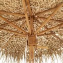 VidaXL Parasol Tiki z baldachimem z liści bananowca, 240 cm, bambus