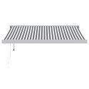  Zwijana markiza, antracytowo-biała, 3x2,5m, tkanina i aluminium