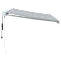  Zwijana markiza, antracytowo-biała, 3x2,5m, tkanina i aluminium