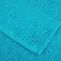  Ręczniki premium SOLUND 2 szt. turkusowe, 100x200 cm, 600 g/cm²