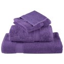  Ręczniki premium SOLUND 2 szt., fioletowe, 70x140 cm, 600 g/cm²
