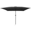 VidaXL Kwadratowy Parasol Ogrodowy 295x245 cm Antracytowy